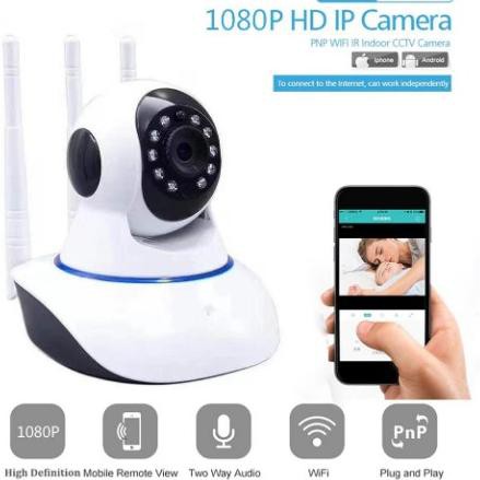 Bán chạy nhất ✺➔ Camera IP Wifi không dây HD 1080P 3 ăng ten