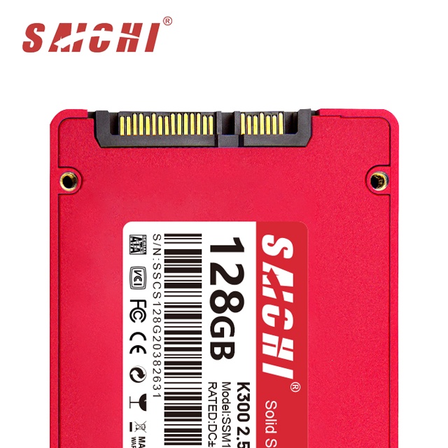 Ổ Đĩa Cứng Saichi Ssd K300 2.5 Inch 128gb 256gb 2.5 Inch Red Sata 3.0 3d Tlc / Qlc