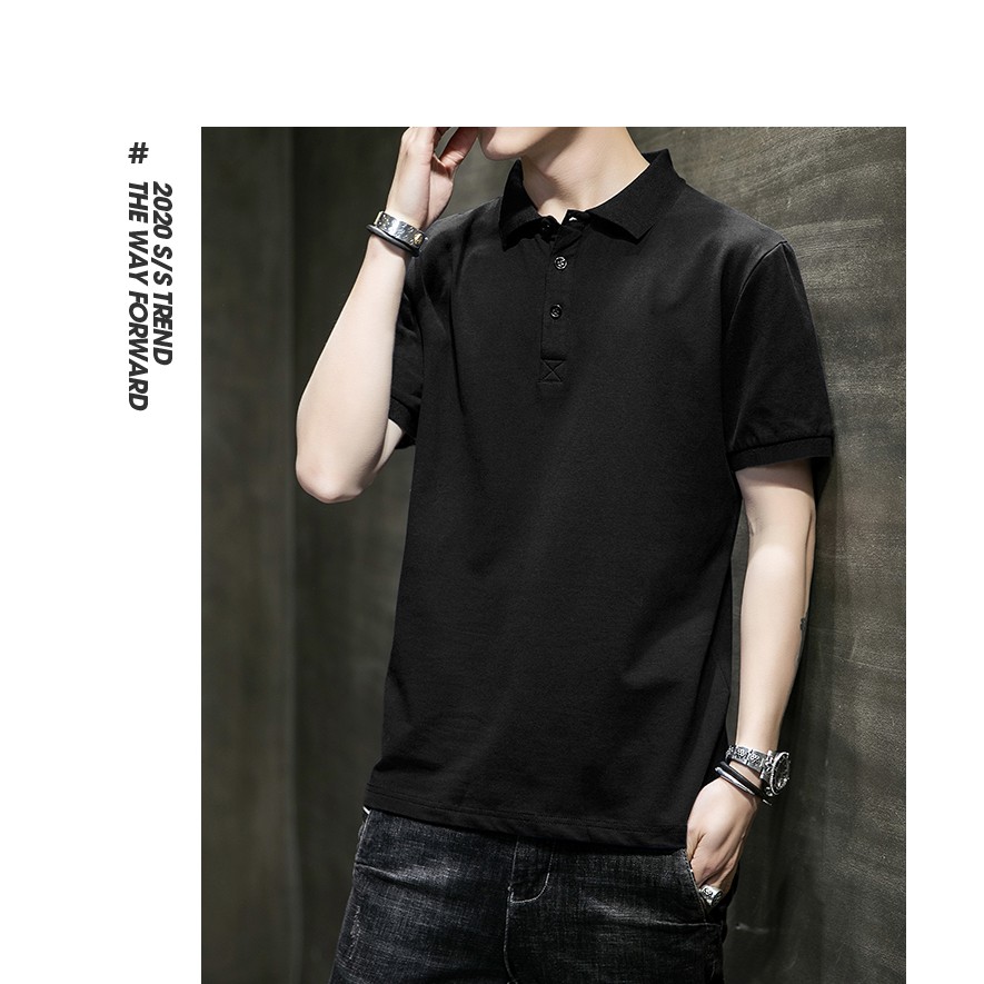 [POLO] Áo POLO nam ngắn tay  ba màu trơn basic vải Cotton cá sấu cao cấp xuất xịn dệt bo dày dặn chuẩn form | BigBuy360 - bigbuy360.vn