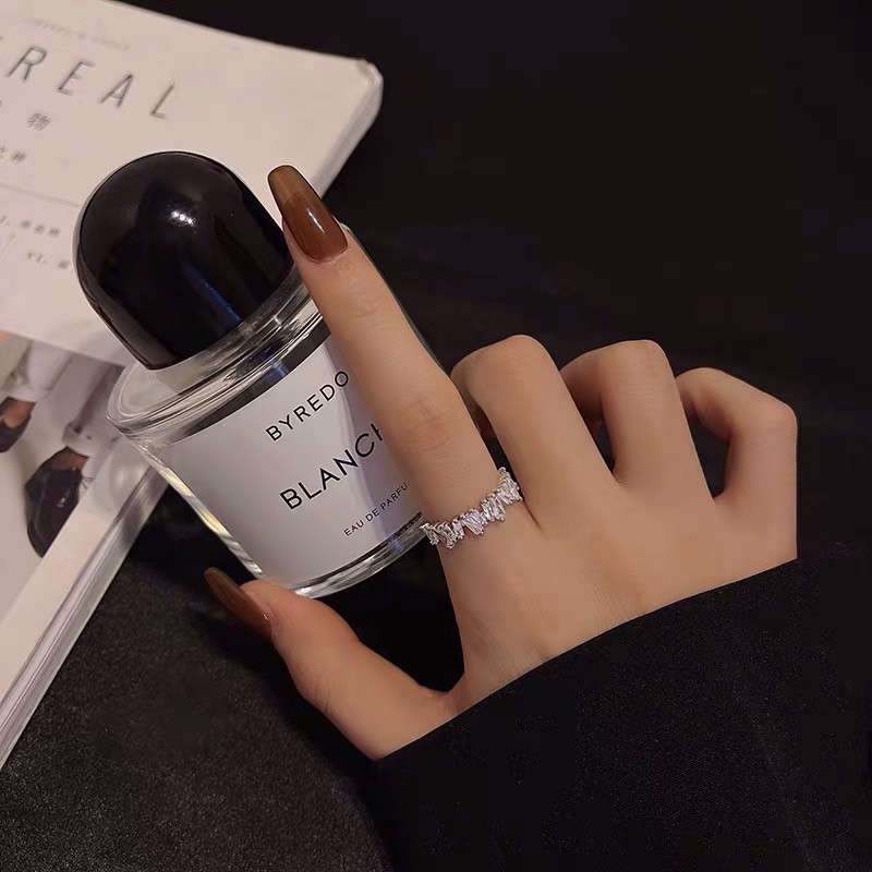 Nhẫn hở mạ vàng 14k thiết kế độc đáo phong cách thời trang