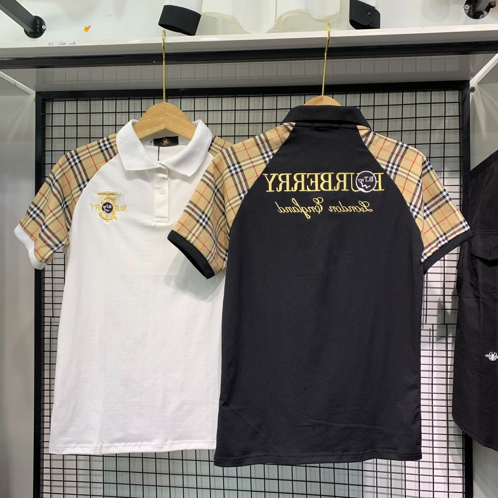 Áo Thun Nam Cổ Bẻ Ngắn Tay In Thêu Đẳng Cấp [Hàng Mới Về]