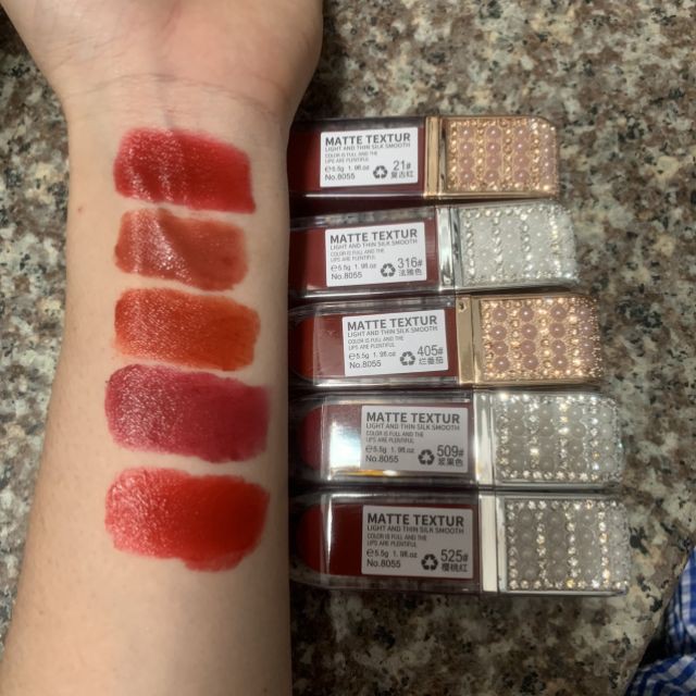 Son kem Hojo Velvet Matte Textur Light And Thin Silk Smooth, son lì mịn | BigBuy360 - bigbuy360.vn