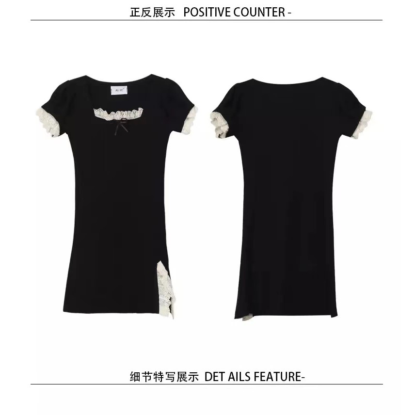 Đầm Tay Ngắn Dáng Ôm Thời Trang Mùa Hè Cho Nữ | BigBuy360 - bigbuy360.vn