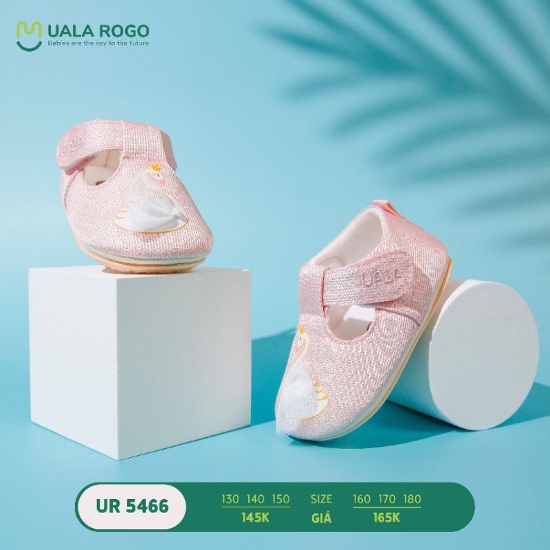 Giày bé gái Uala Rogo Thiên nga UR5466  Hồng size 130