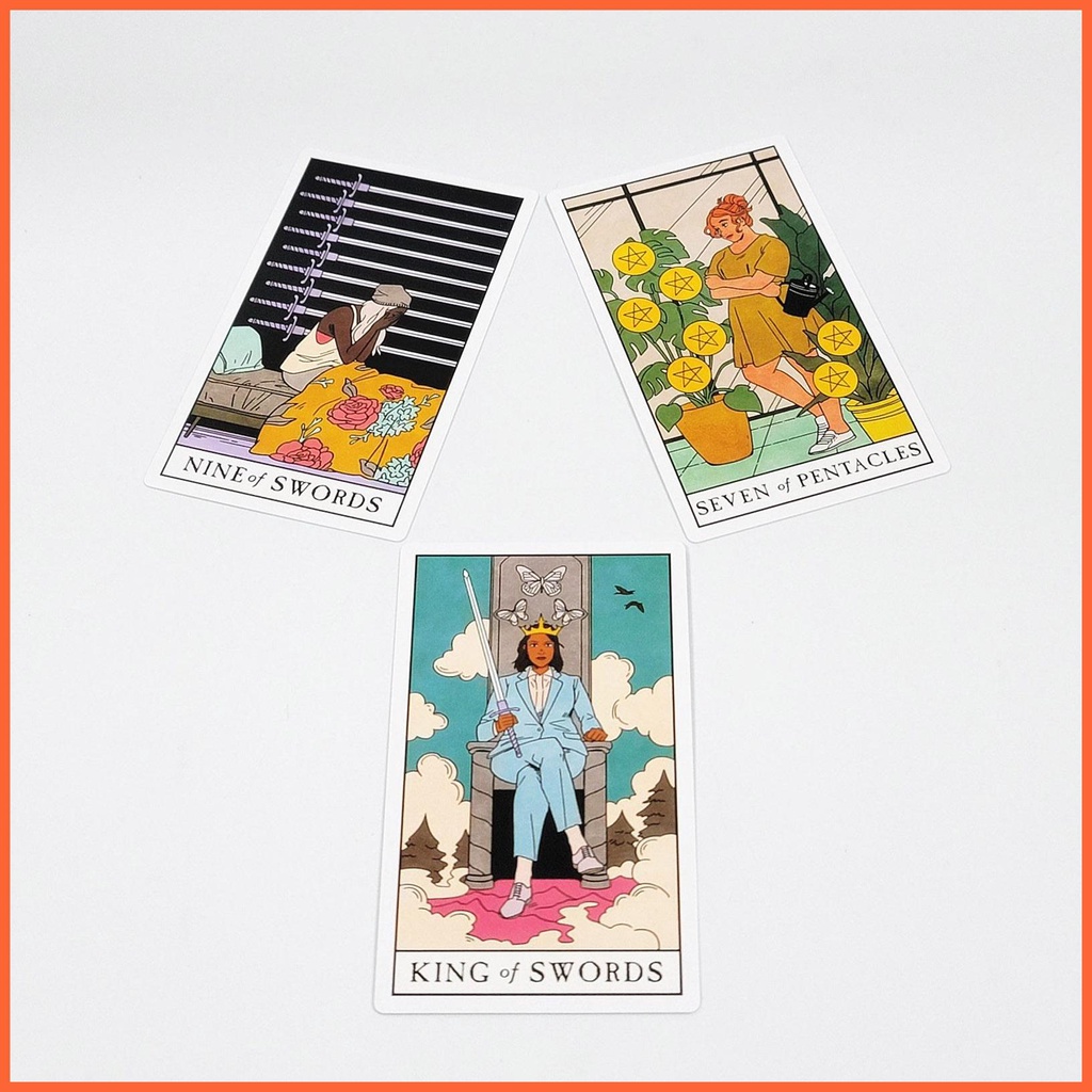 Bộ Thẻ Bài Tarot Phù Thủy Thiết Kế Hiện Đại