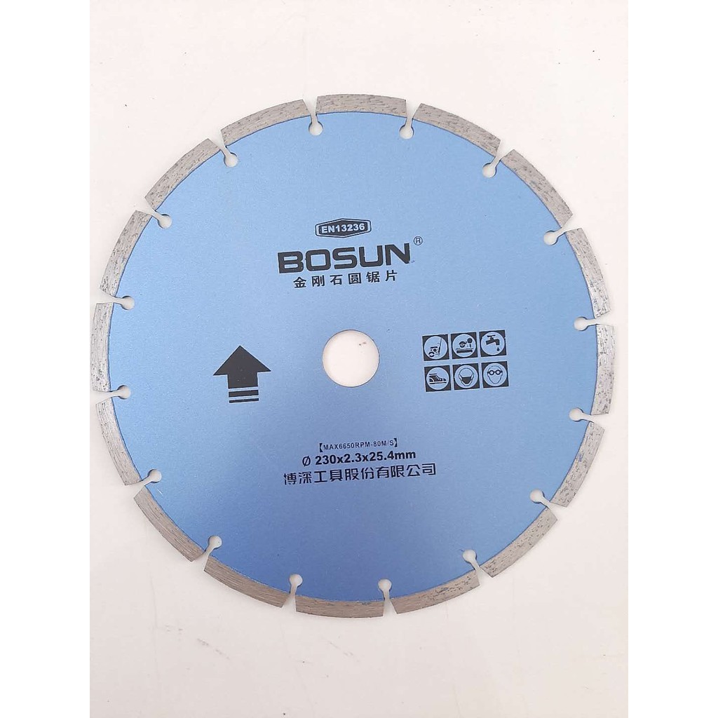 Lưỡi cắt Bosun 230 xanh