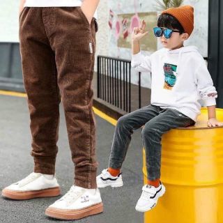 Quần nhung lót nỉ bé trai