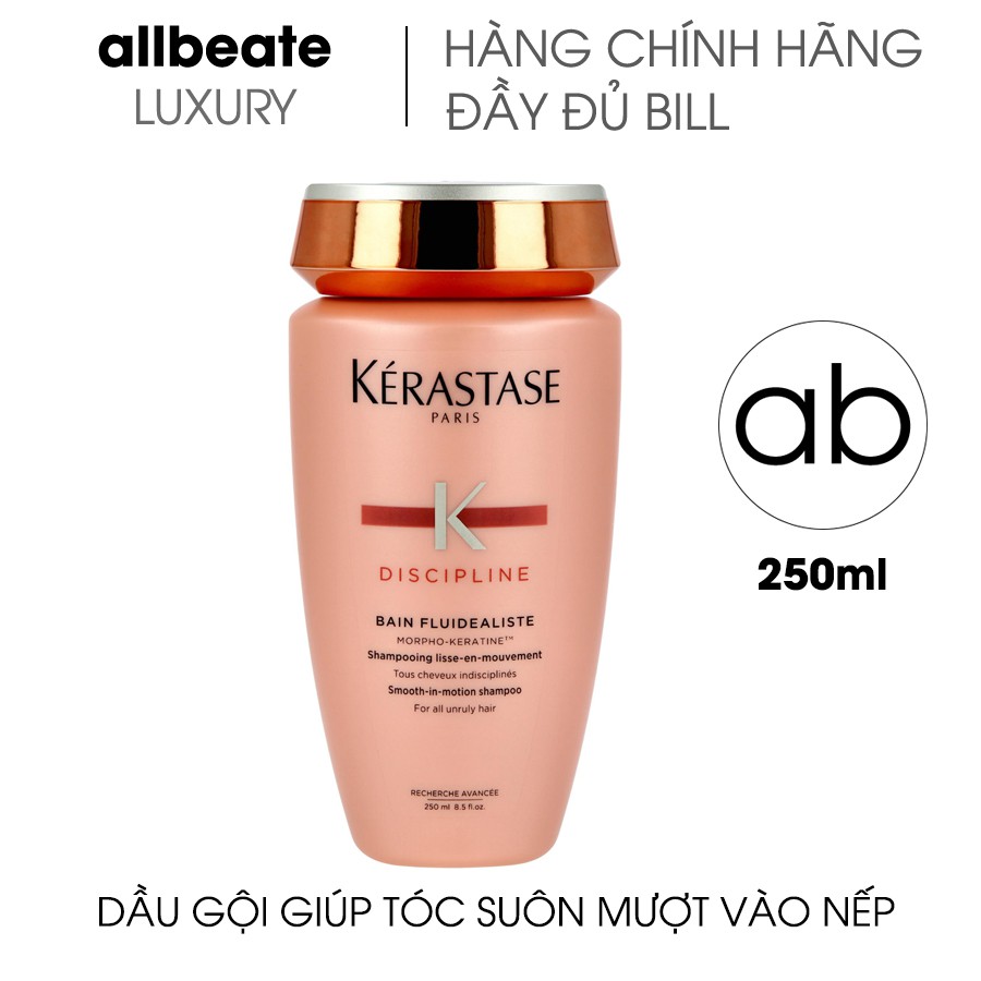 Bộ dầu gội giúp tóc suôn mượt vào nếp Kerastase Discipline Bain Fluidealiste