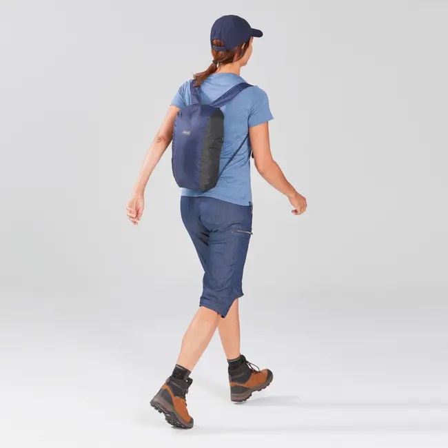 Balo Du lịch 10L gấp gọn Travel 100 - Xanh navy MIRILIK DECA