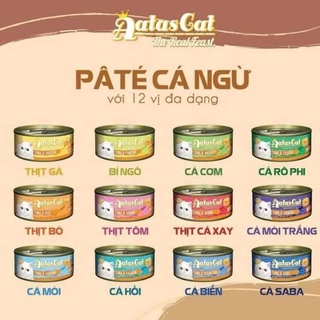 Pate lon cho mèo aatas 80g