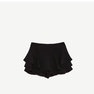 quần giả váy zara