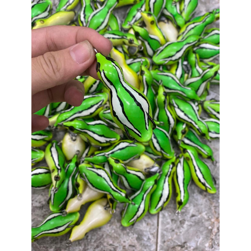 Mồi câu cá lóc đi zic zac kiểu thái softbird huyền thoại Hirushima HKN FIshing