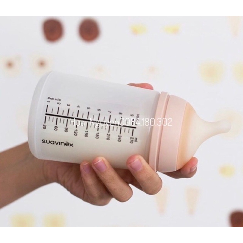 Thanh lý nắp Bình Sữa Zero Zero hãng Suavinex 180ml