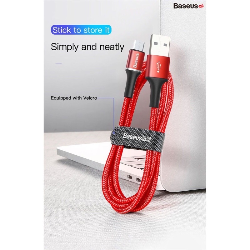 Cáp sạc nhanh siêu bền Baseus Data Micro USB sạc nhanh 3A,cho Samsung/ Xiaomi/ Oppo/ LG / Huawei dài 1m
