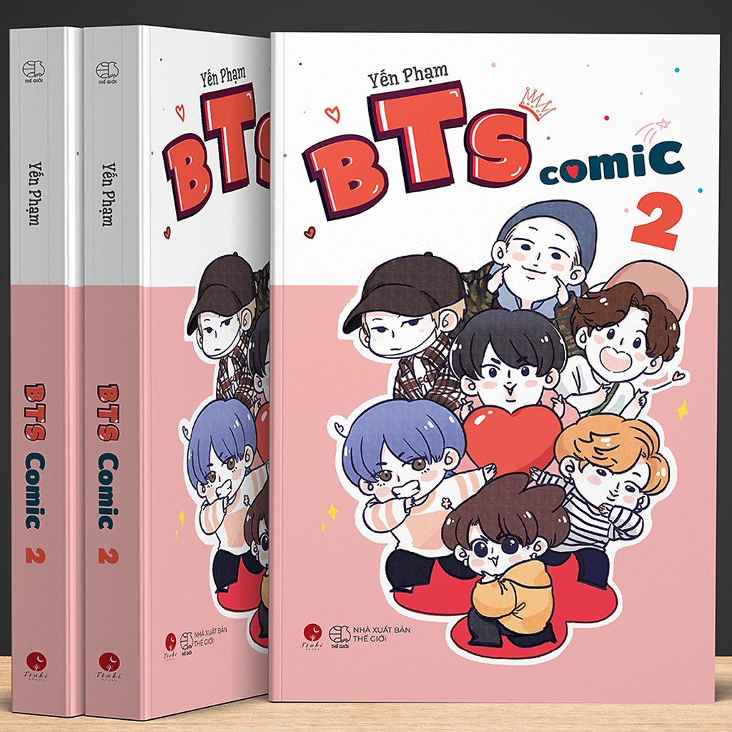 Sách - BTS Comic 2 - Bản Đặc Biệt Tặng Kèm Postcard + Sticker + Bookmark Thành Viên Ngẫu Nhiên Trong BTS | BigBuy360 - bigbuy360.vn