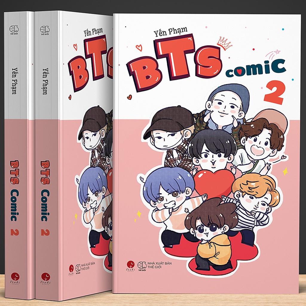 Sách - BTS Comic 2 - Bản Đặc Biệt Tặng Kèm Postcard + Sticker + Bookmark Thành Viên Ngẫu Nhiên Trong BTS