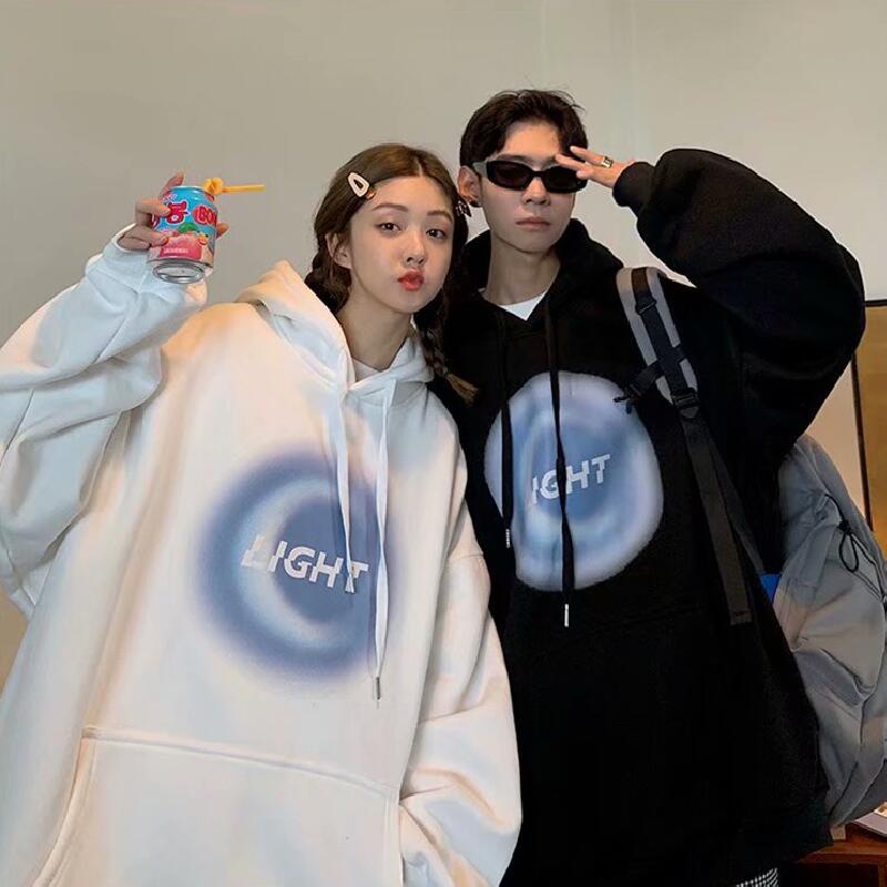 Áo Hoodie In Chữ Phong Cách Nhật Bản Thời Trang Mùa Đông Dành Cho Nam Nữ Size M-8XL