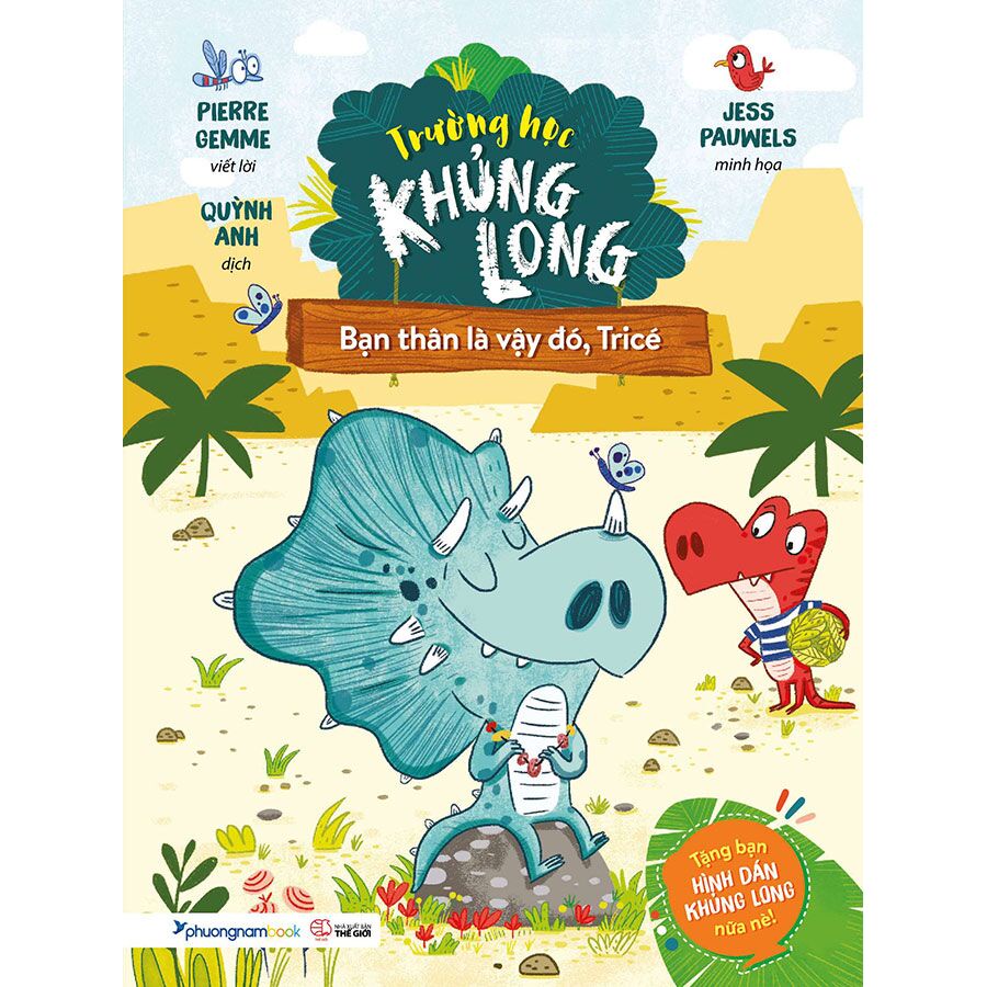 Sách - Bạn thân là vậy đó Trice - Trường học khủng long