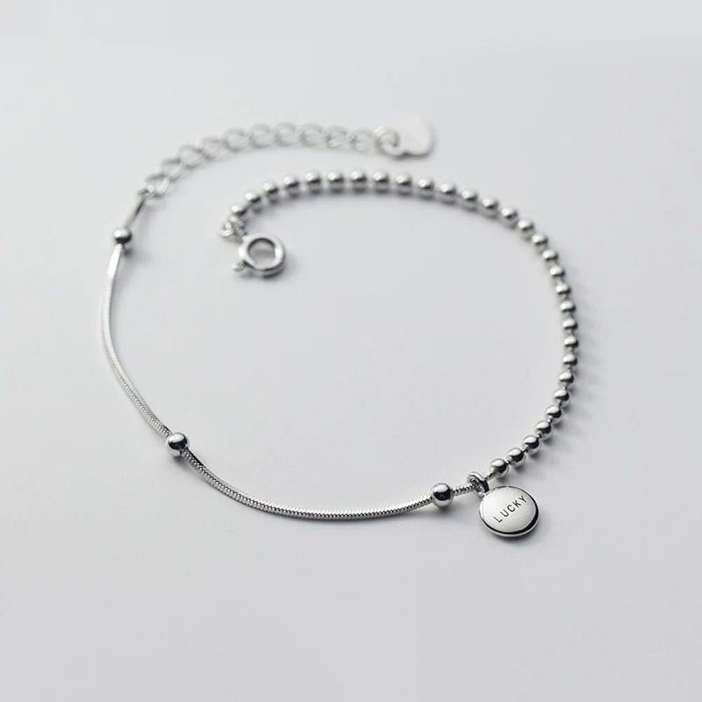 Vòng tay may mắn khắc chữ cho cặp đôi