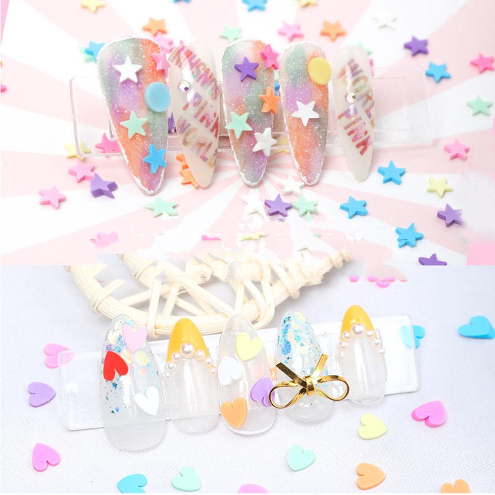 Miếng Dán Trang Trí Móng Tay 3D Hình Mickey / Bươm Bướm / Bông Tuyết Chất Liệu Mềm Mại DIY