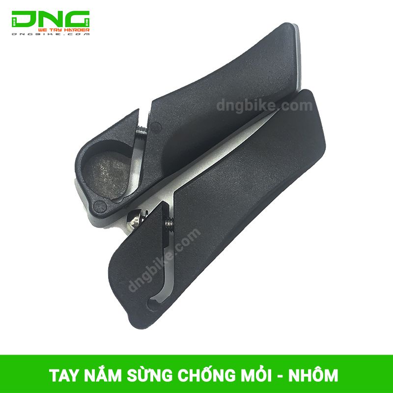 Tay sừng xe đạp chống mỏi nhôm