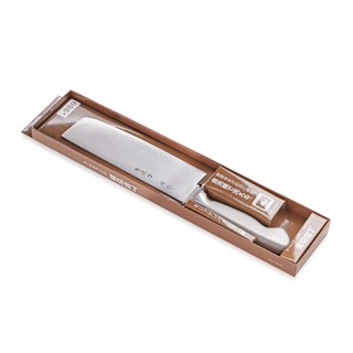 Dao cắt rau cán rỗng mitsuboshi dao-h 16.5cm