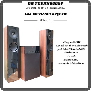 Loa bluetooth skynew kết nối có dây , loa cắm vi tính tivi, dàn loa tích hợp hát karaoke