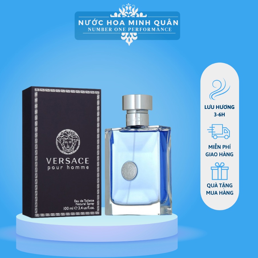 Nước Hoa Nam Versace Pour Homme Nam Tính Mạnh Mẽ