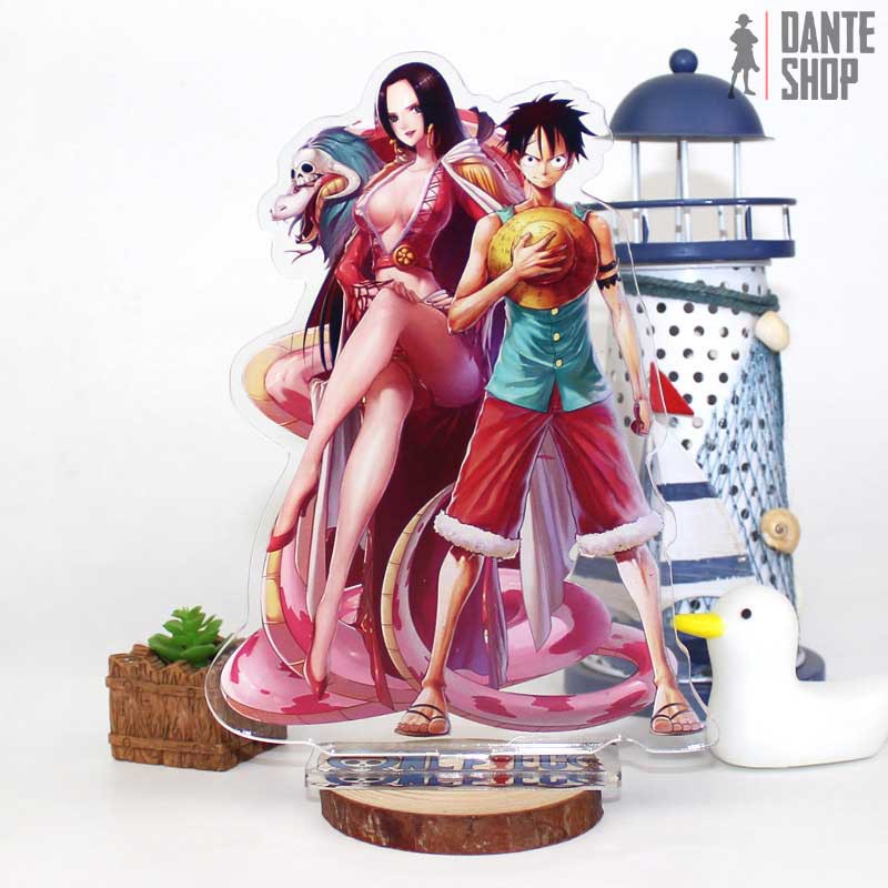 Mô Hình Standee Acrylic Anime One Piece Nhân Vật Luffy, Zoro, Sanji, Nami, Robin (14-15.5cm)