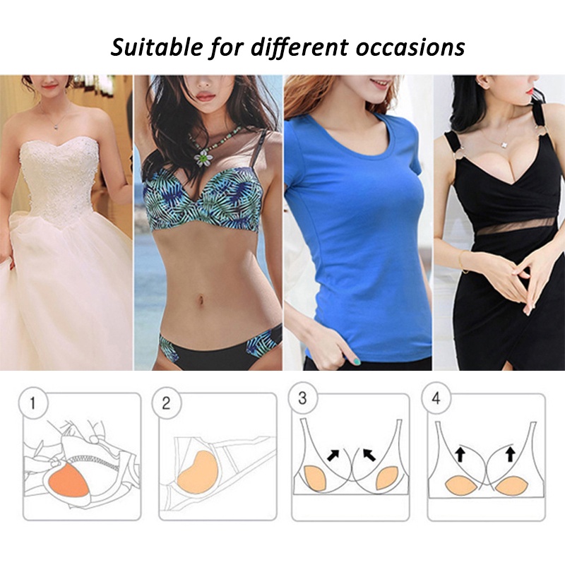 Miếng Silicone Dán Nhũ Hoa Siêu Dày Vô Hình Cho Nữ