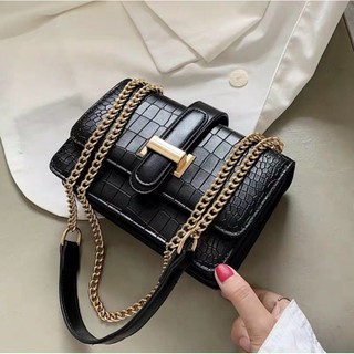 Túi nữ 1 dải da rắn