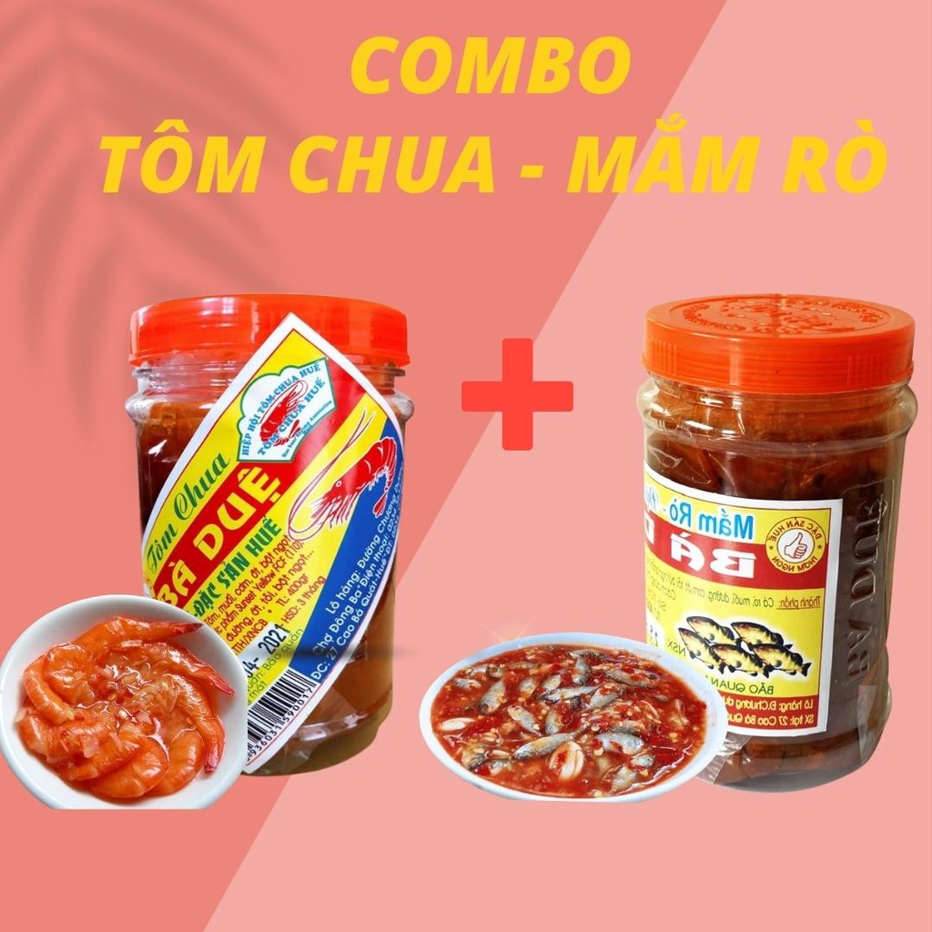 Mắm Tôm Chua, Mắm Cá Rò Bà Duệ Huế Hũ 400g- Nước Chấm Thơm Ngon Không Thể Bỏ Lỡ