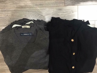 Áo Len Zara Knit Basic 🌟