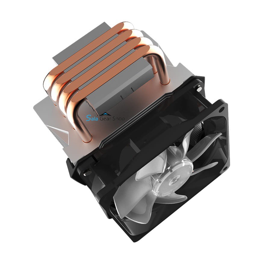 Tản Nhiệt Khi CPU Cooler Master Hyper H410R Led Đỏ ,Fan 9cm