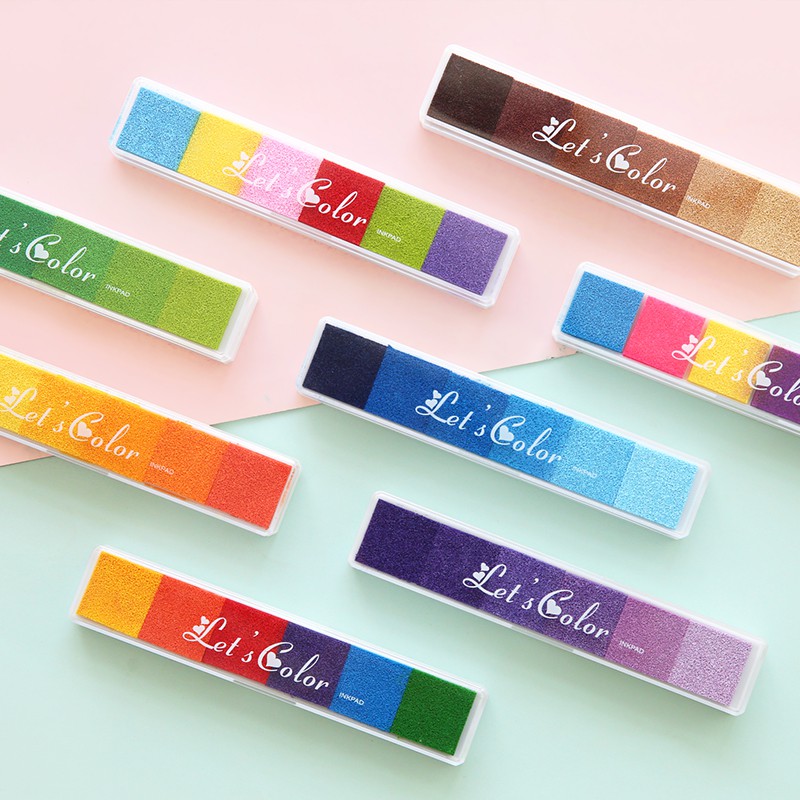 Hộp Mực 6 Màu Sắc Gradient A6333