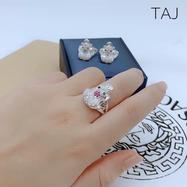 NHẪN CÓC PHONG THUỶ CAO CẤP - TRANG SỨC BẠC