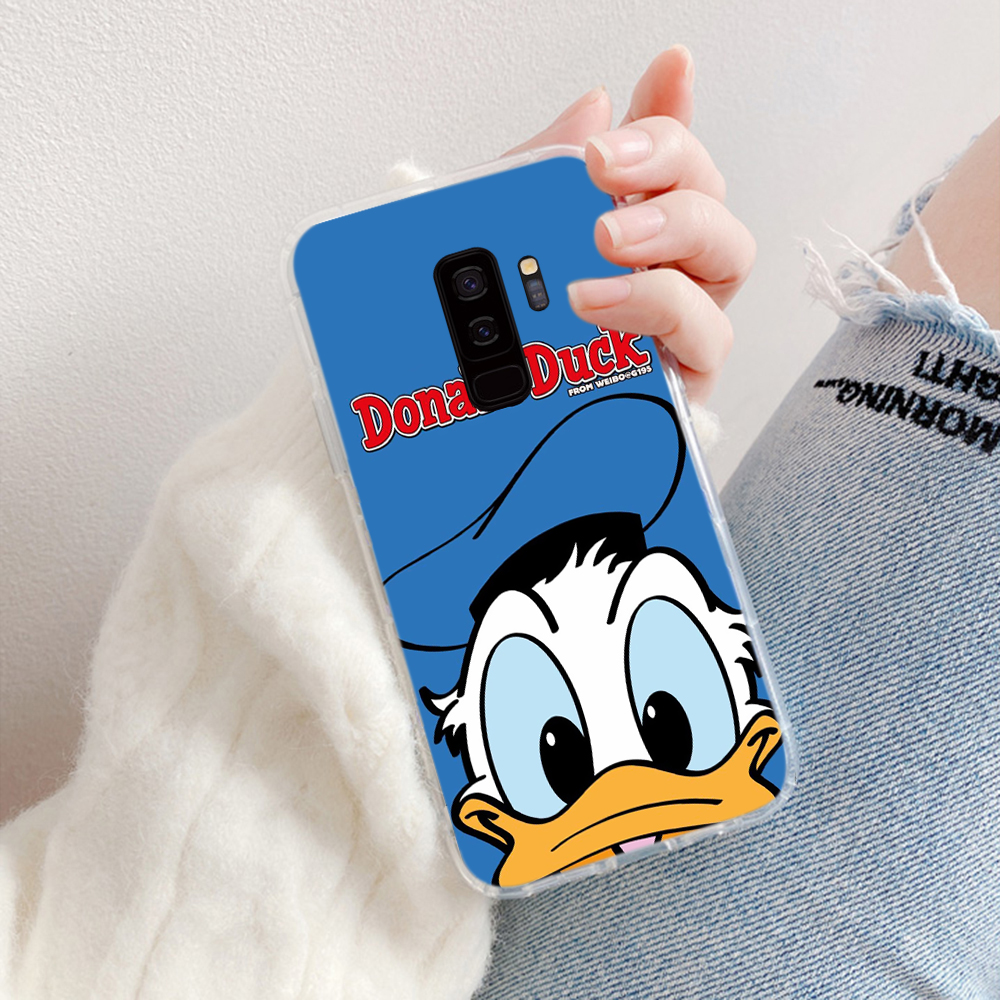 Ốp lưng họa tiết Disney Donald Duck cho Samsung S8 Plus S9 S10 Lite S10E S20