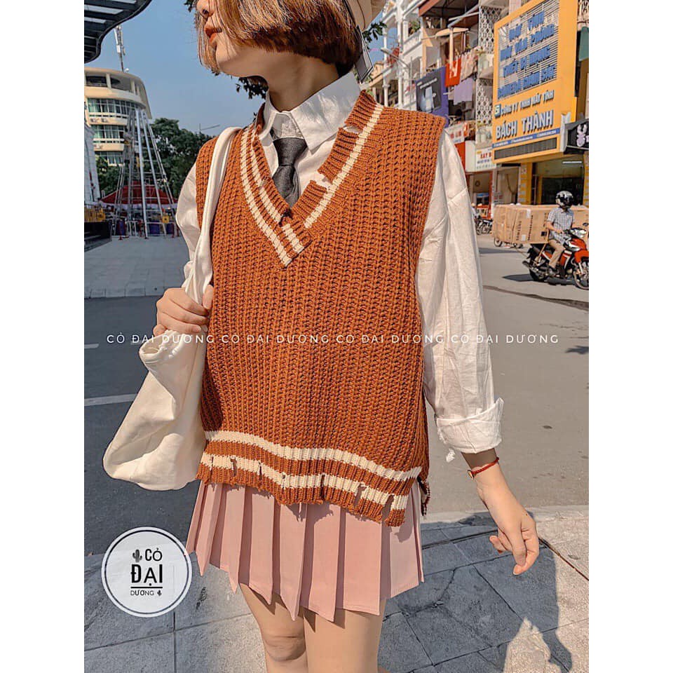 Áo len Ghile cổ rách kiểu (kèm ảnh thật,video) | BigBuy360 - bigbuy360.vn