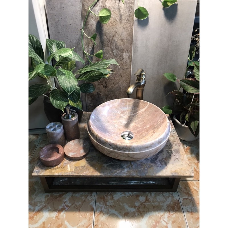 Lavabo rửa mặt bằng đá | BigBuy360 - bigbuy360.vn