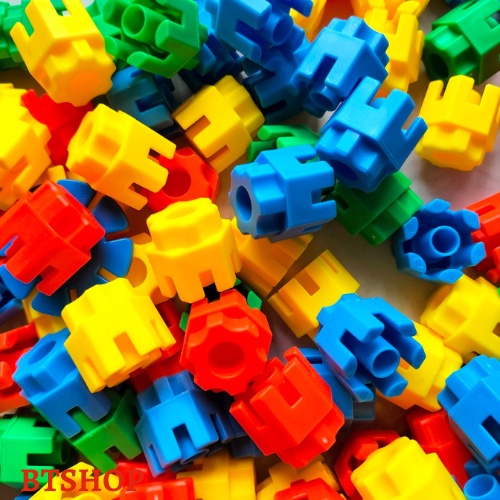 Đồ chơi lắp ráp hình lục giác, lego sáng tạo, trò chơi trí tuệ cho bé, màu sắc đa dạng {FREESHIP]