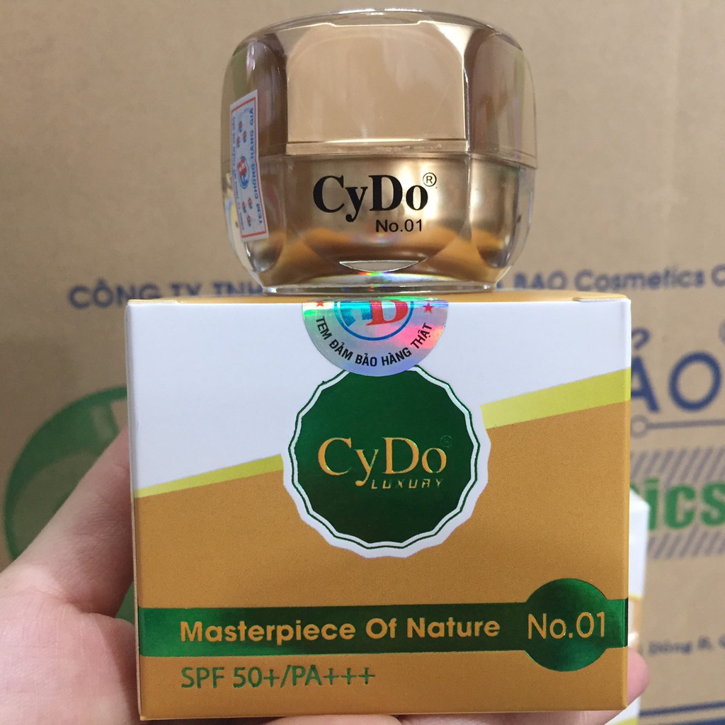 kem trắng da chống nắng CYDO NO1 12g giá in bao bì 198k