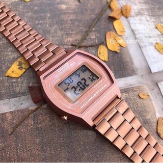 ĐỒNG HỒ NỮ CASIO ROSE GOLD B640 (Vàng hồng)