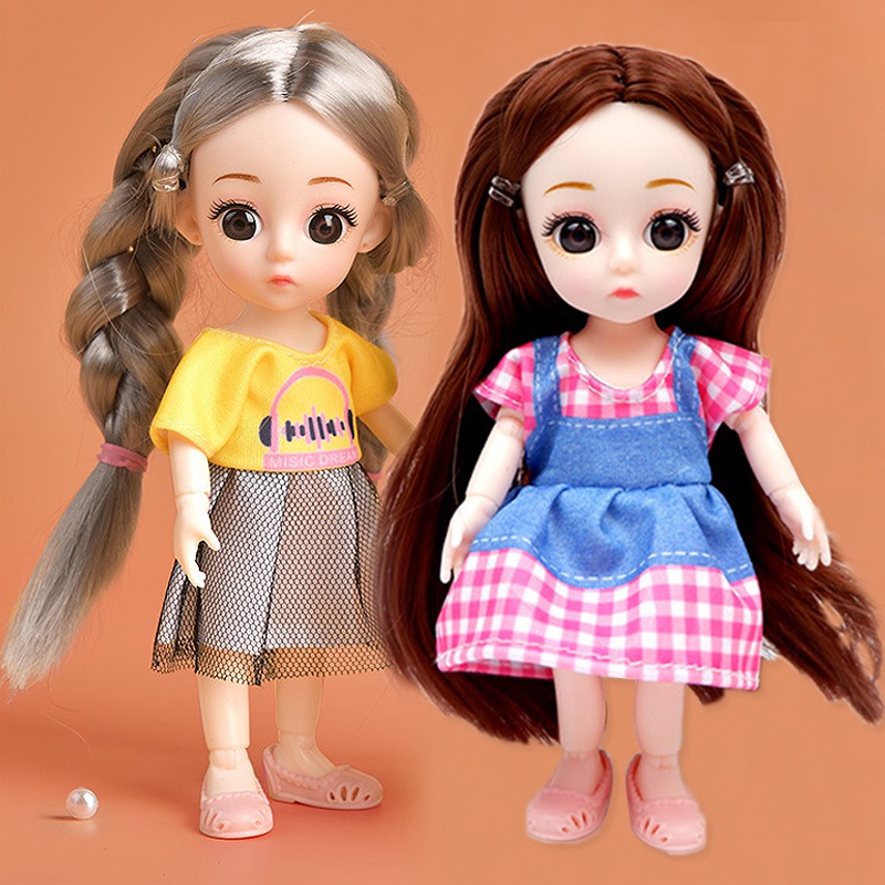 BARBIE Búp Bê Công Chúa Đáng Yêu 16cm