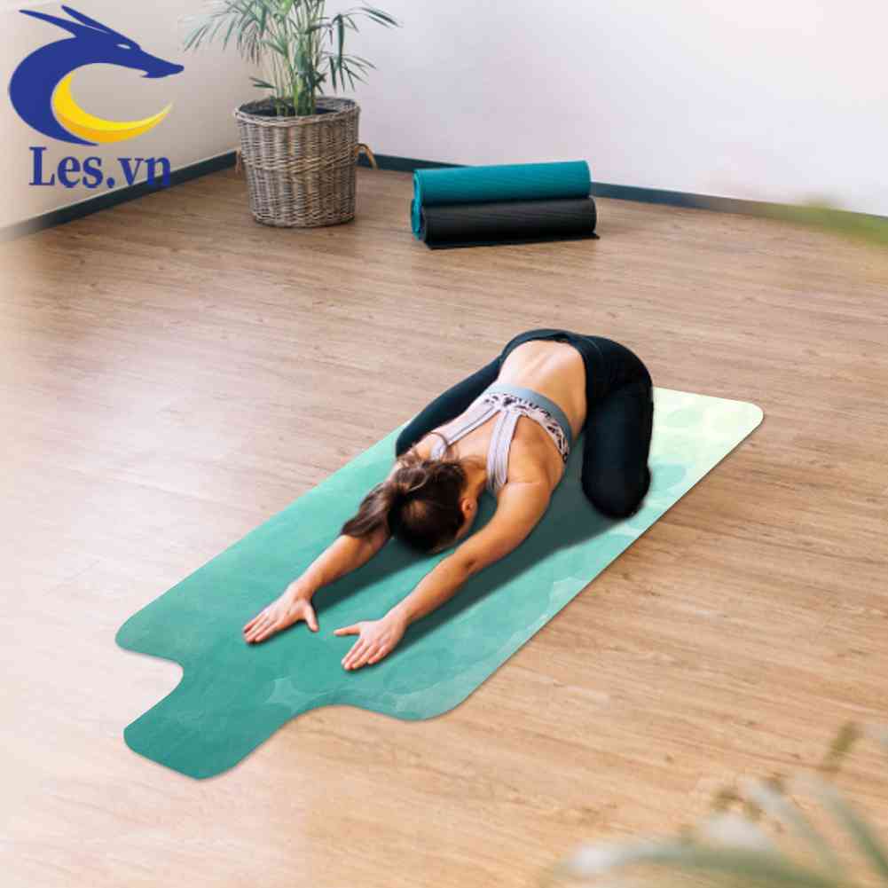 Thảm Tập Yoga Bằng Cao Su Thiên Nhiên Chống Trượt Tiện Dụng