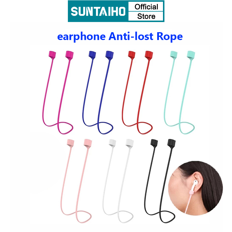 Set 1/3/5 dây silicon Suntaiho mini Pro 4 chống thất lạc tai nghe cho airpods Pro 3 1 2