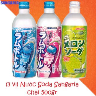 Nước soda sangaria 500ml nhập khẩu trực tiếp tại nhật