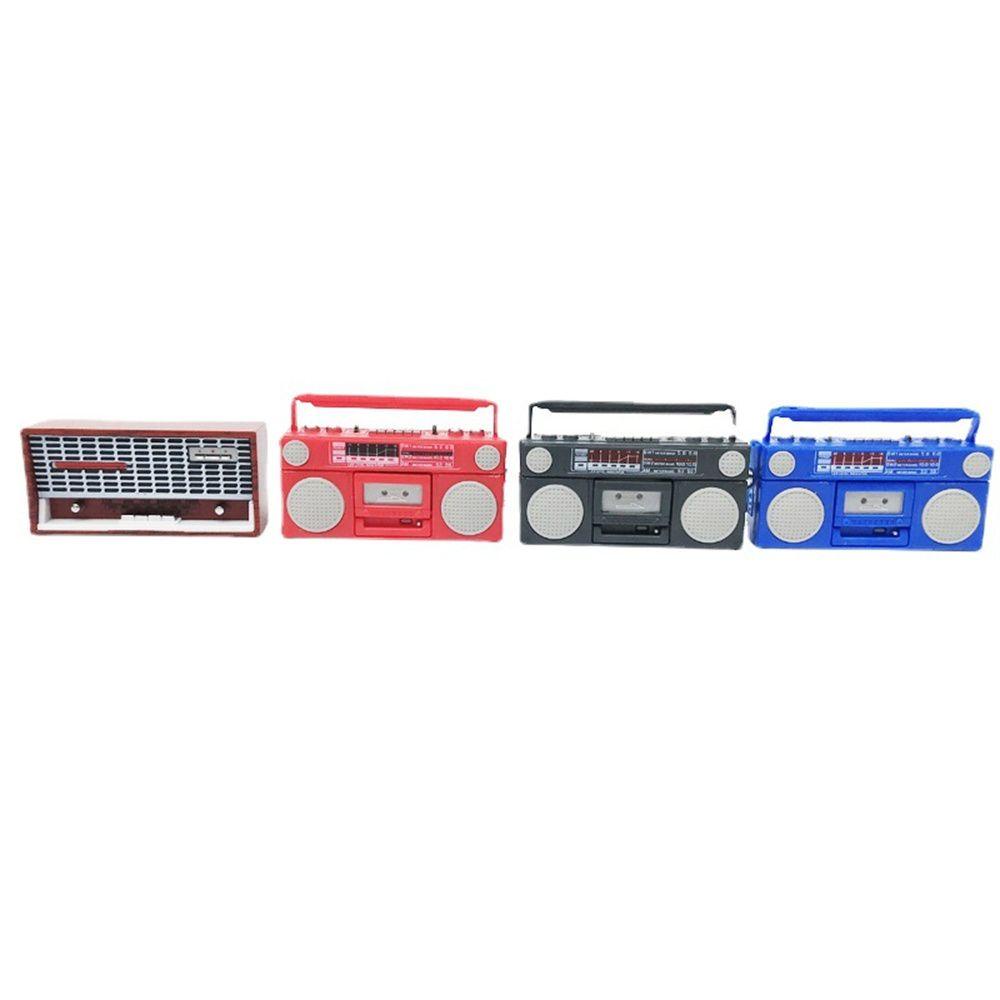 Mô Hình Radio Đồ Chơi Trang Trí Nhà Búp Bê DIY
