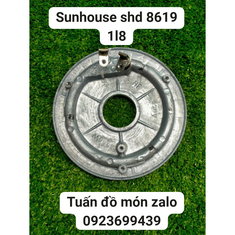 Mâm Nhiệt Nồi Cơm Điện Sunhouse SHD8619 phụ tùng linh kiện chính hãng