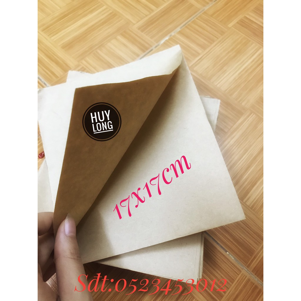 200 Túi Doner Kebab 17x17cm