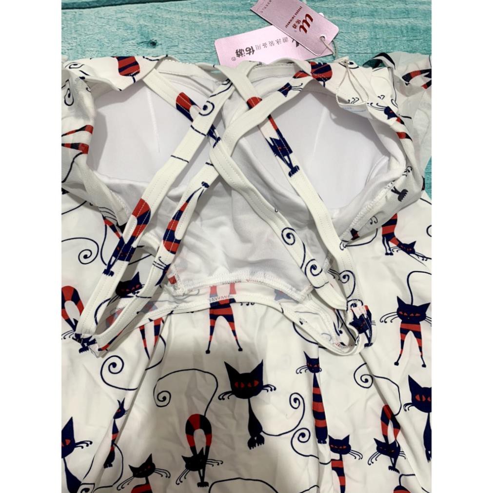 Áo Tắm Nữ Che Bụng Đi Biển 1 Mảnh Liền Thân Dạng Váy (Quần Rời) ་ | BigBuy360 - bigbuy360.vn